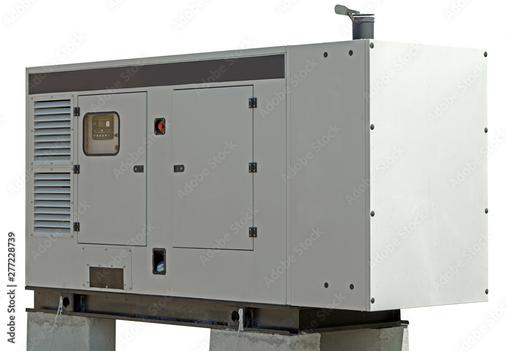 Mobile diesel generator for emergency electric power use for out Mobile diesel generator for emergency electric power use for out