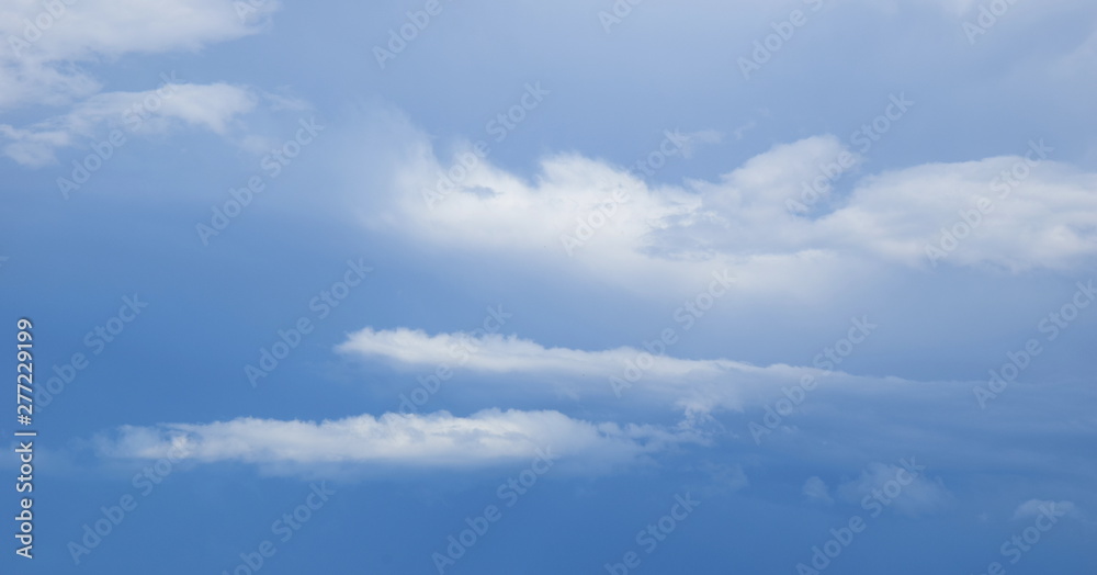 Faszinierende Wolkenlandschaft am Himmel