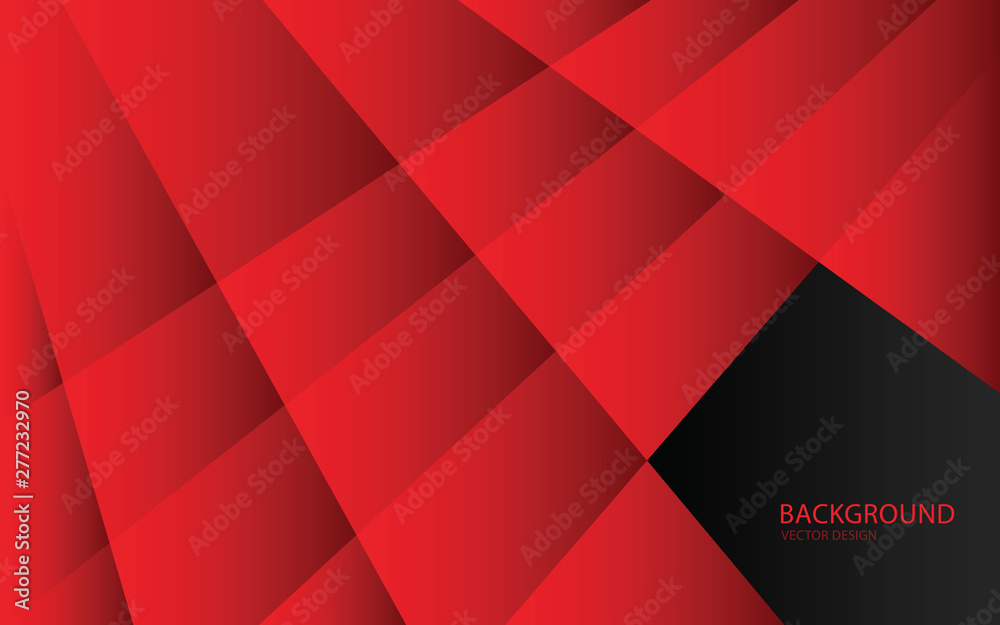 Red abstract background vector illustration. wall. web banner. cover. card. texture. wallpaper. flyer. brochure. annual report. polgyonal vector concept template
