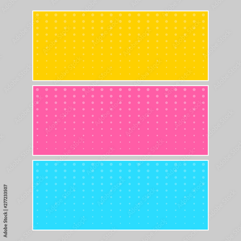 Halftone comic template with place for your text Halftone comic template with place for your text