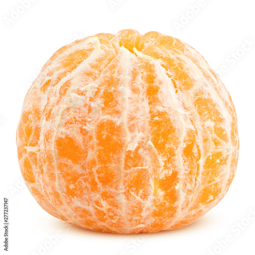 mandarin, tangerine, isolated on white background, clipping path, full depth of field