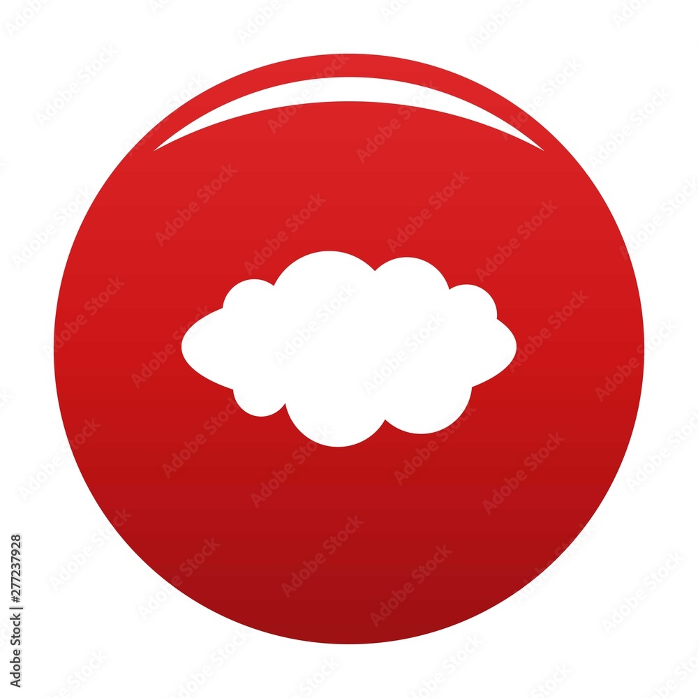 Rain icon. Simple illustration of rain vector icon for any design red Rain icon. Simple illustration of rain vector icon for any design red