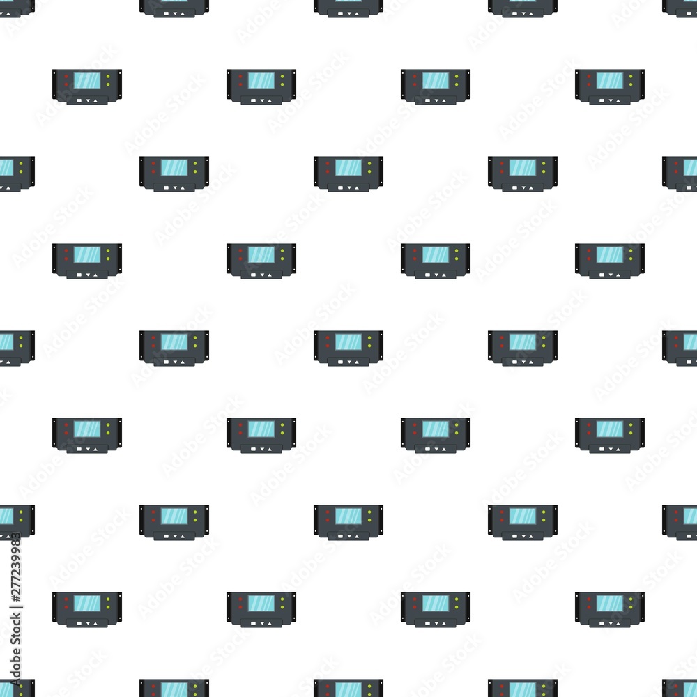 Battery equipment pattern seamless vector repeat for any web design