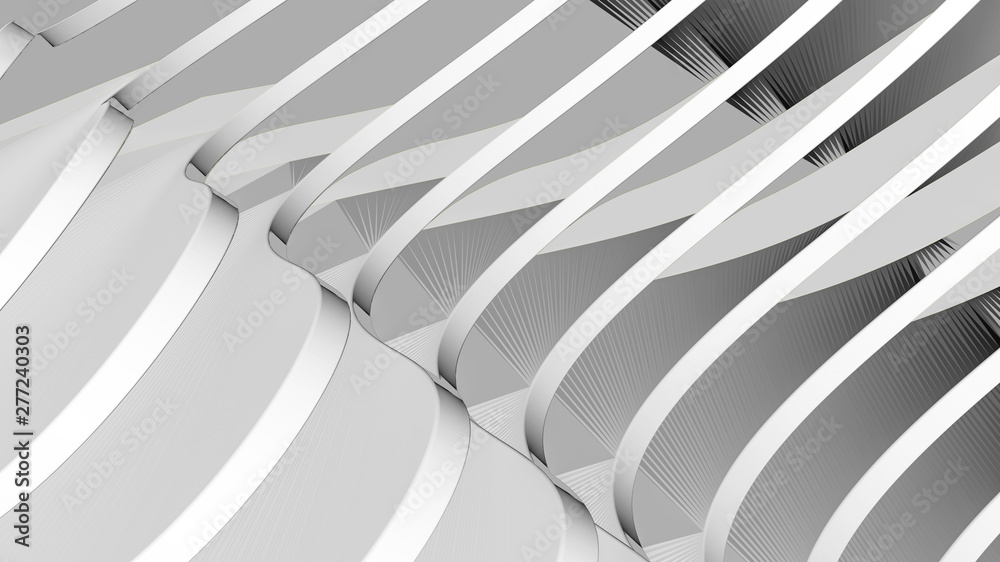 Fototapeta premium 3d rendering abstract light background