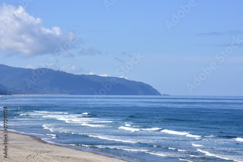 Rocky Ocean Coastline of Pacific Northwest Oregon