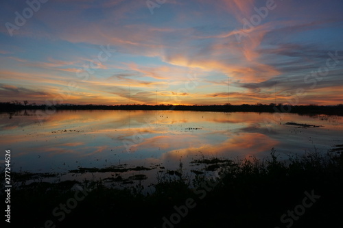 Reflected Sunset