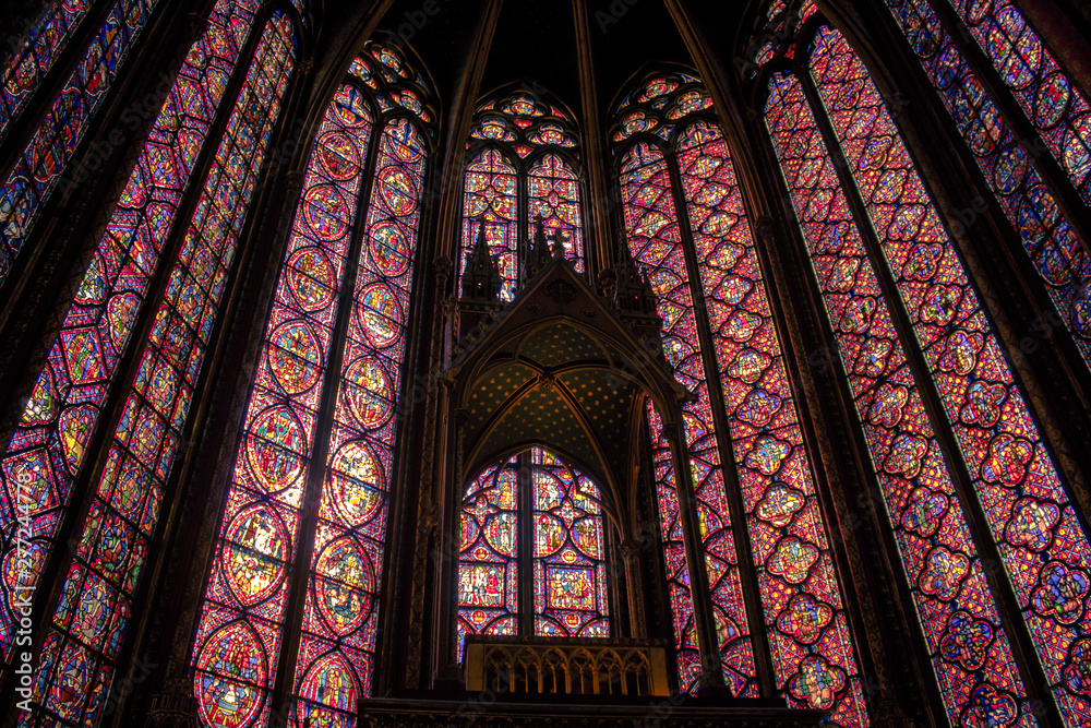 Saint Chapelle in Paris France