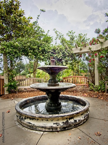 Water Fountain by the Path 4