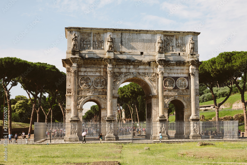Triumphal Arch of Constantine in Rome