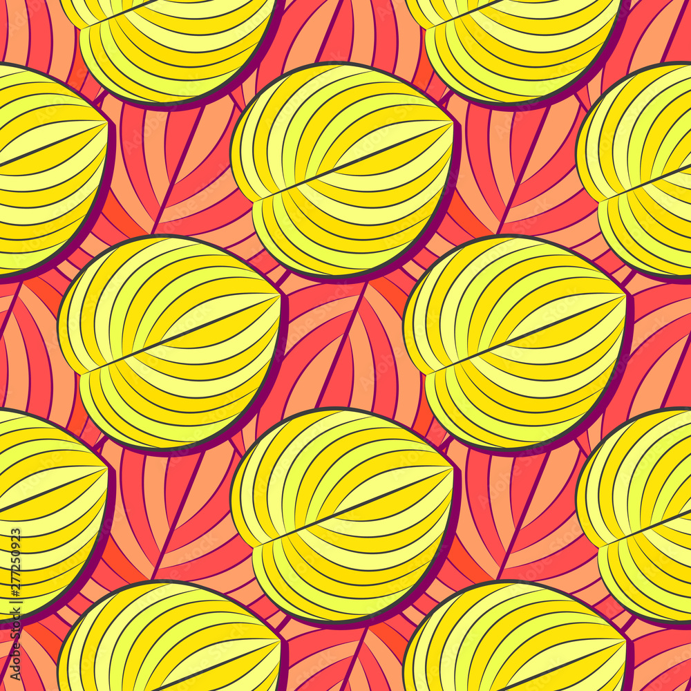 Tropical, Striped, Animal Motif. Seamless Line Pattern And The Texture Of The Cod. Modern Summer Flower, Leaf On The Brush Abstract Shape. Tropical Vector Tropical, Striped, Animal Motif. Seamless Line Pattern And The Texture Of The Cod. Modern Summer Flower, Leaf On The Brush Abstract Shape. Tropical Vector