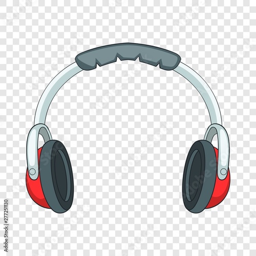 Headphones icon. Cartoon illustration of headphones vector icon for web