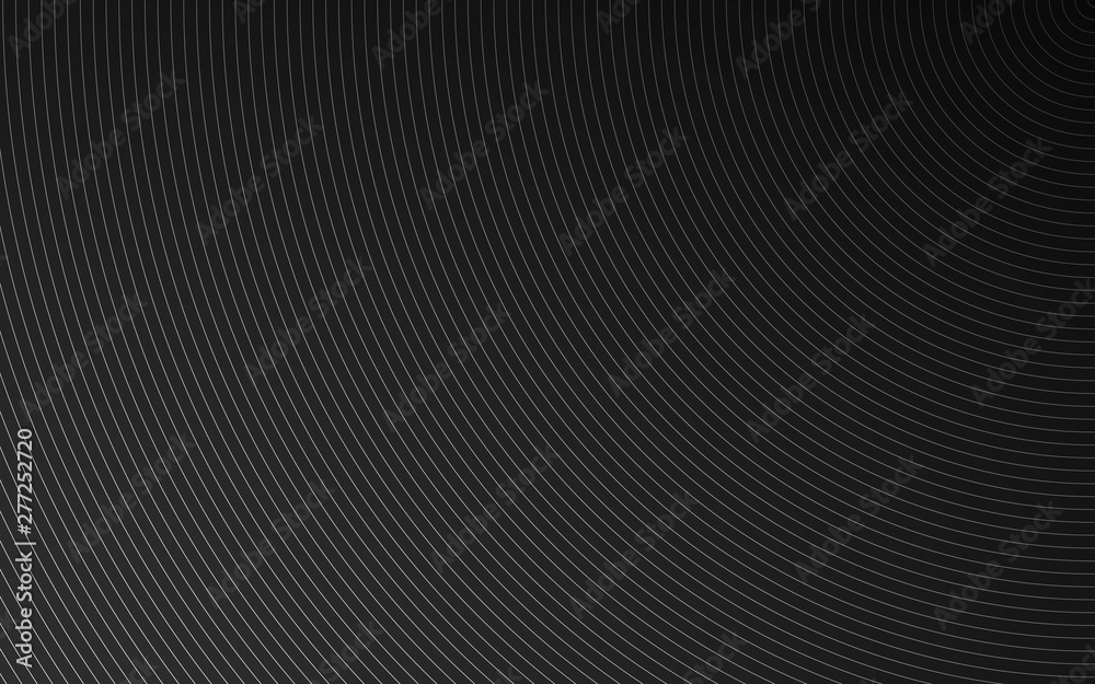 Modern black abstract background, the look of stainless steel, circular lines on a black background Modern black abstract background, the look of stainless steel, circular lines on a black background