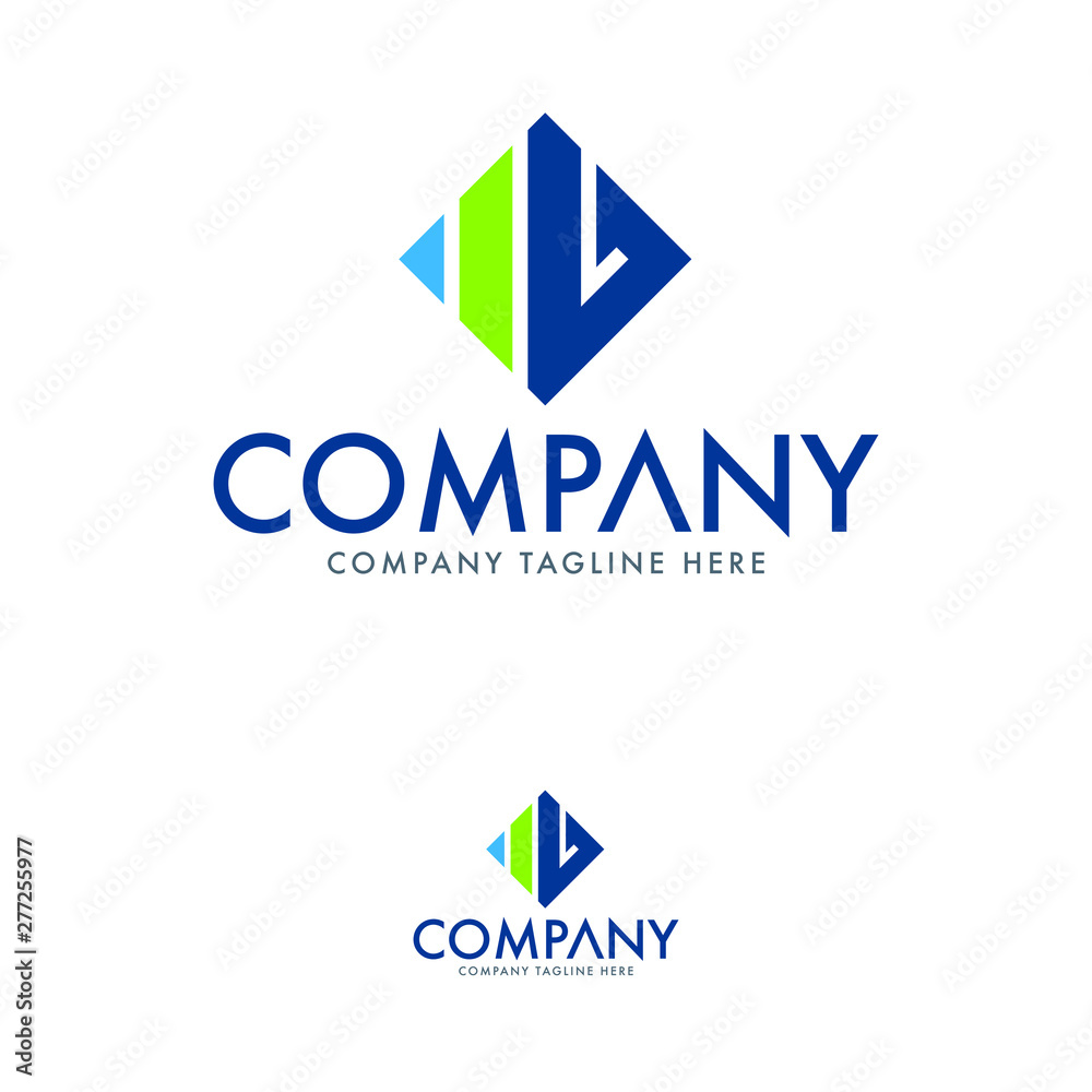 Creative Letter B and Real Estate Logo Template Creative Letter B and Real Estate Logo Template