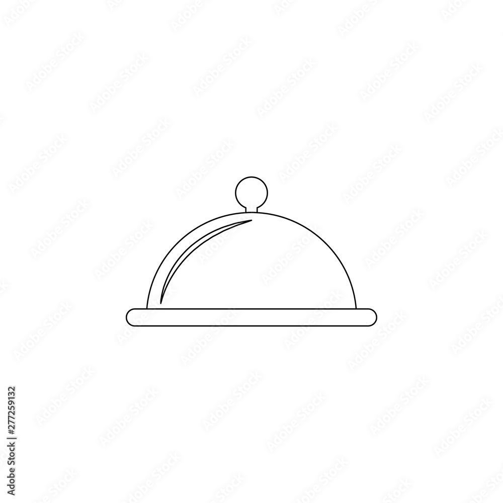 Restaurant tray icon. Element of resturant for mobile concept and web apps icon. Outline, thin line icon for website design and development, app development Restaurant tray icon. Element of resturant for mobile concept and web apps icon. Outline, thin line icon for website design and development, app development