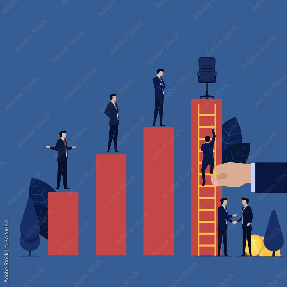 Business nepotism corruption give money to get manager chair position. Business nepotism corruption give money to get manager chair position.