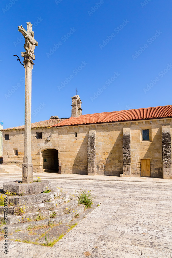 Muros, Spain. Sanctuary of the Virgin del Camino (Virgin of the Way) - patron saint of sailors and fishermen