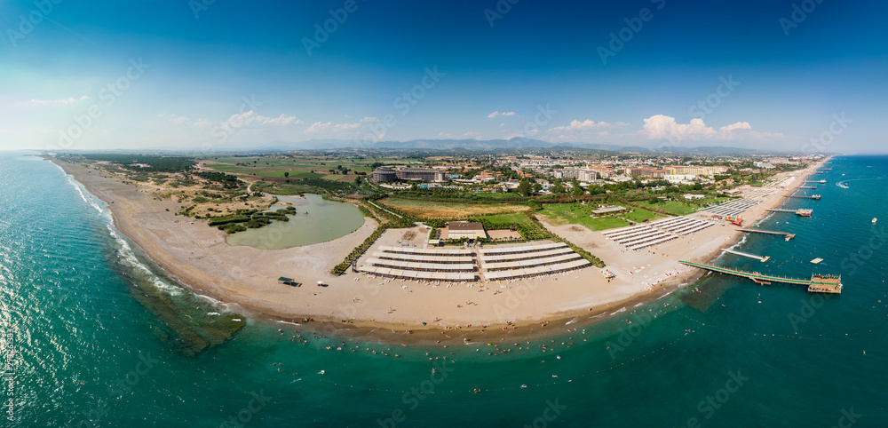 View of Sunmelia Beach Resort from the Sea