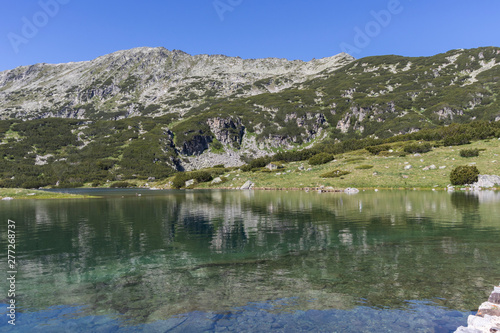 Amazing view of The Stinky Lake (Smradlivoto Lake), Rila mountain, Bulgaria photo