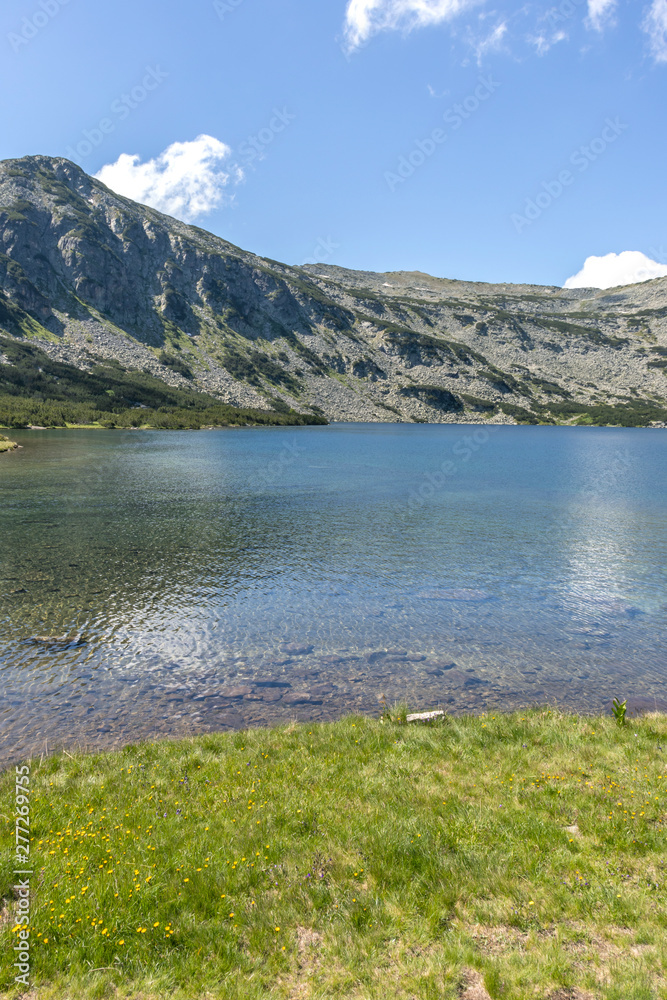 Amazing view of The Stinky Lake (Smradlivoto Lake), Rila mountain, Bulgaria