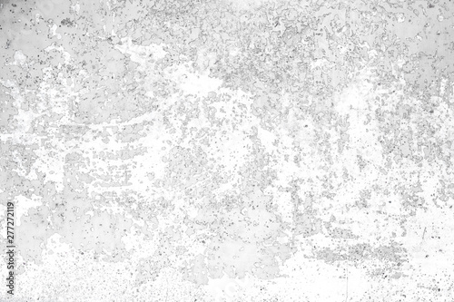 Grunge concrete wall white and grey color for texture background