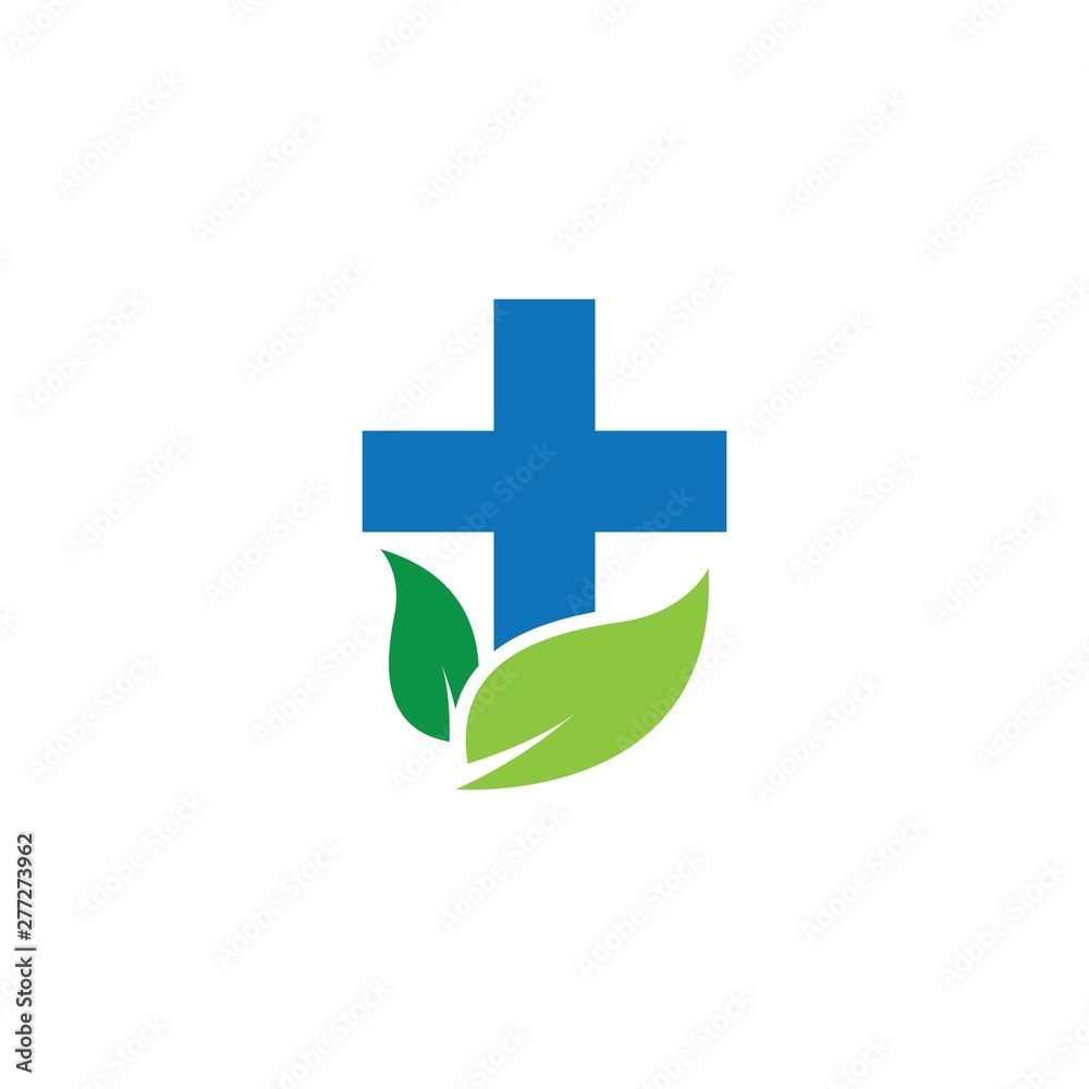 Fototapeta premium Medical logo icon template illustration