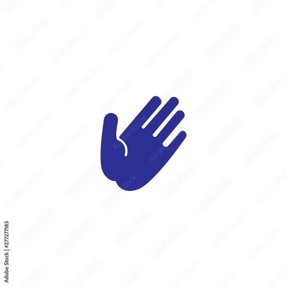 Hand care logo and symbols template icons Hand care logo and symbols template icons