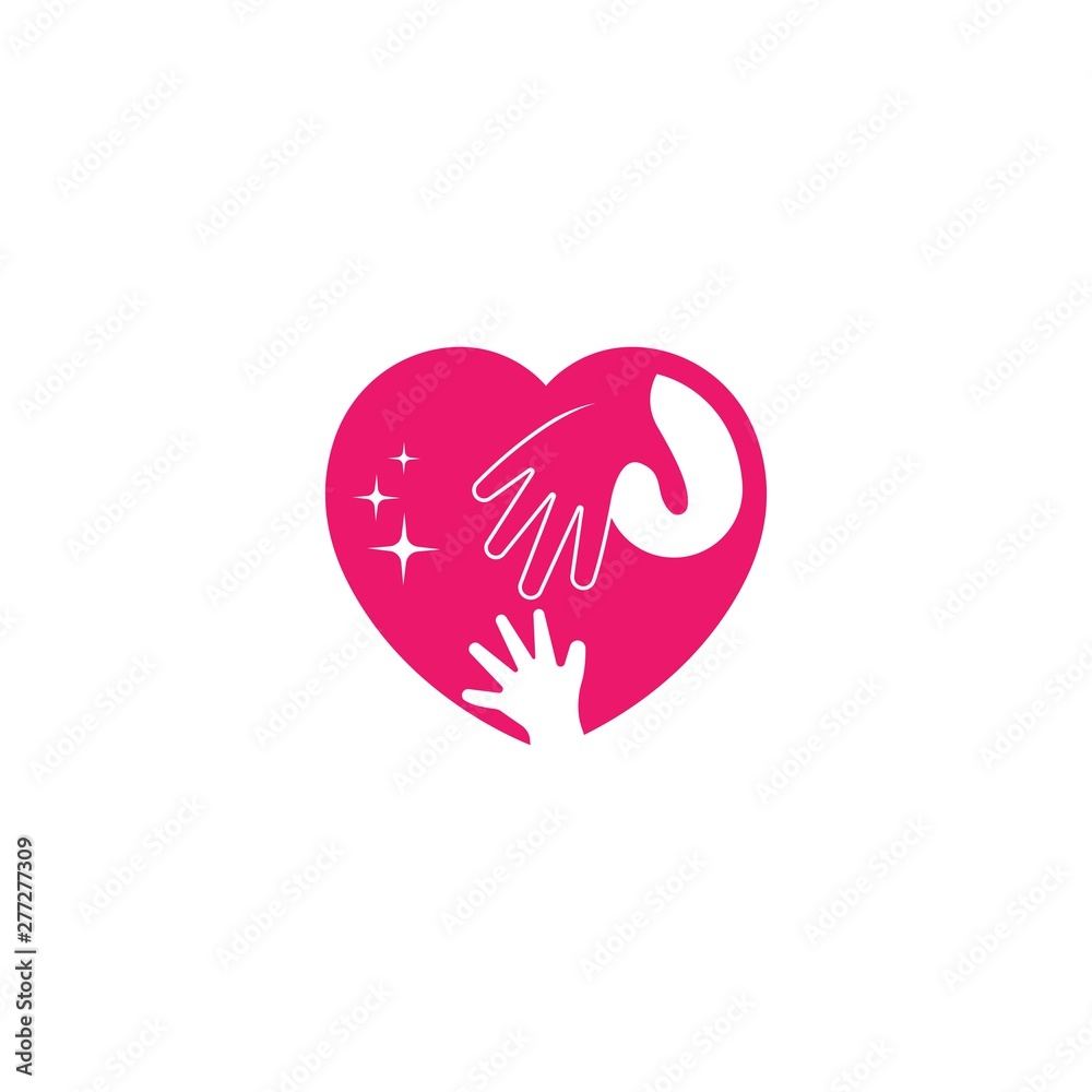 Hand care logo and symbols template icons Hand care logo and symbols template icons