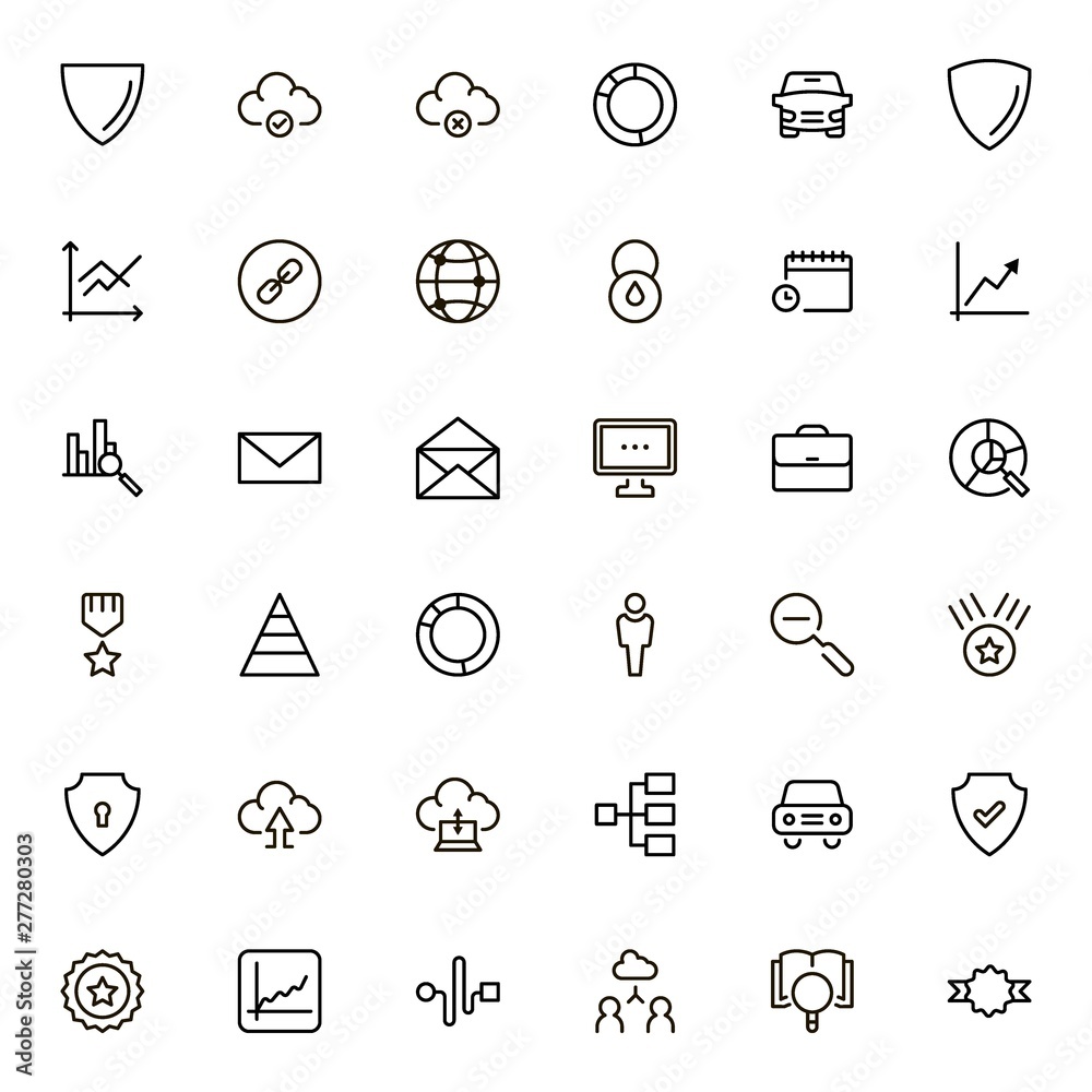 Line icon set Line icon set