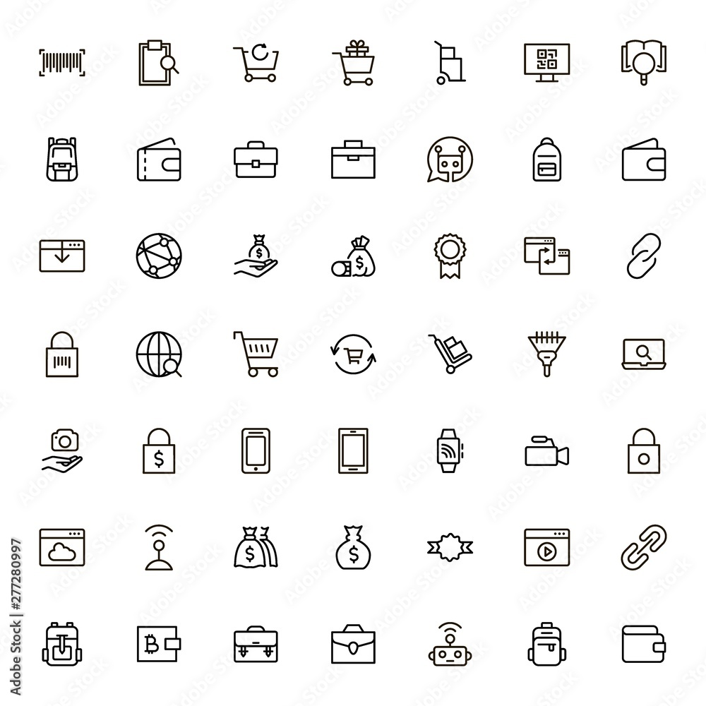 Line icon set Line icon set