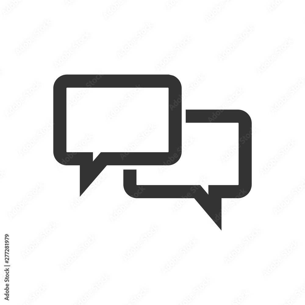 Outline Icon - Chatting
