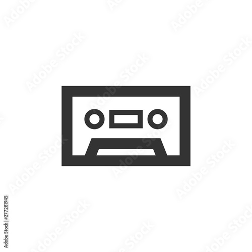 Outline Icon - Tape cassette