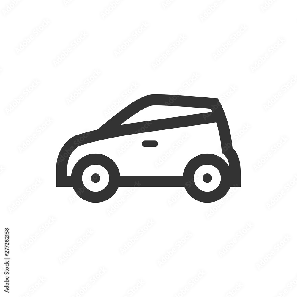 Outline Icon - Green car