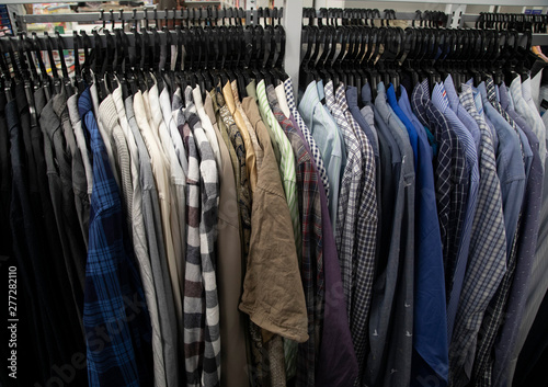 Collection of business shirts