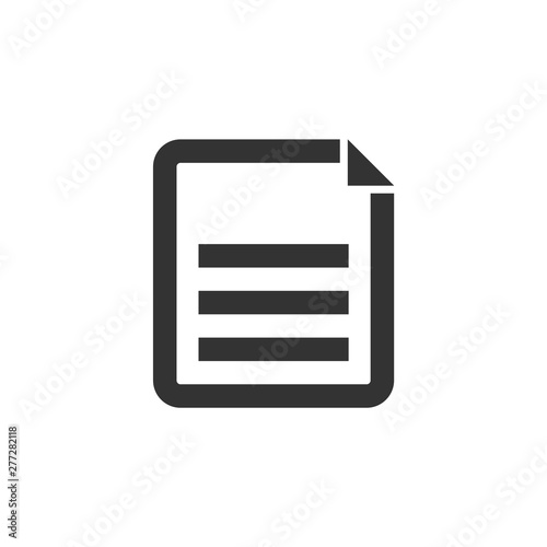 Outline Icon - Text file format