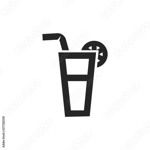 Outline Icon - Cocktail drink