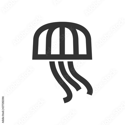Outline Icon - Jellyfish