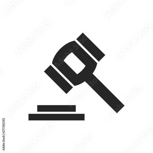 Outline Icon - Wood hammer