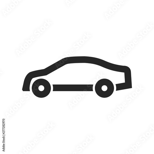 Outline Icon - Car sedan