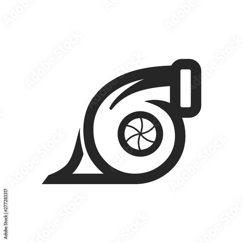 Outline Icon - Turbo charger