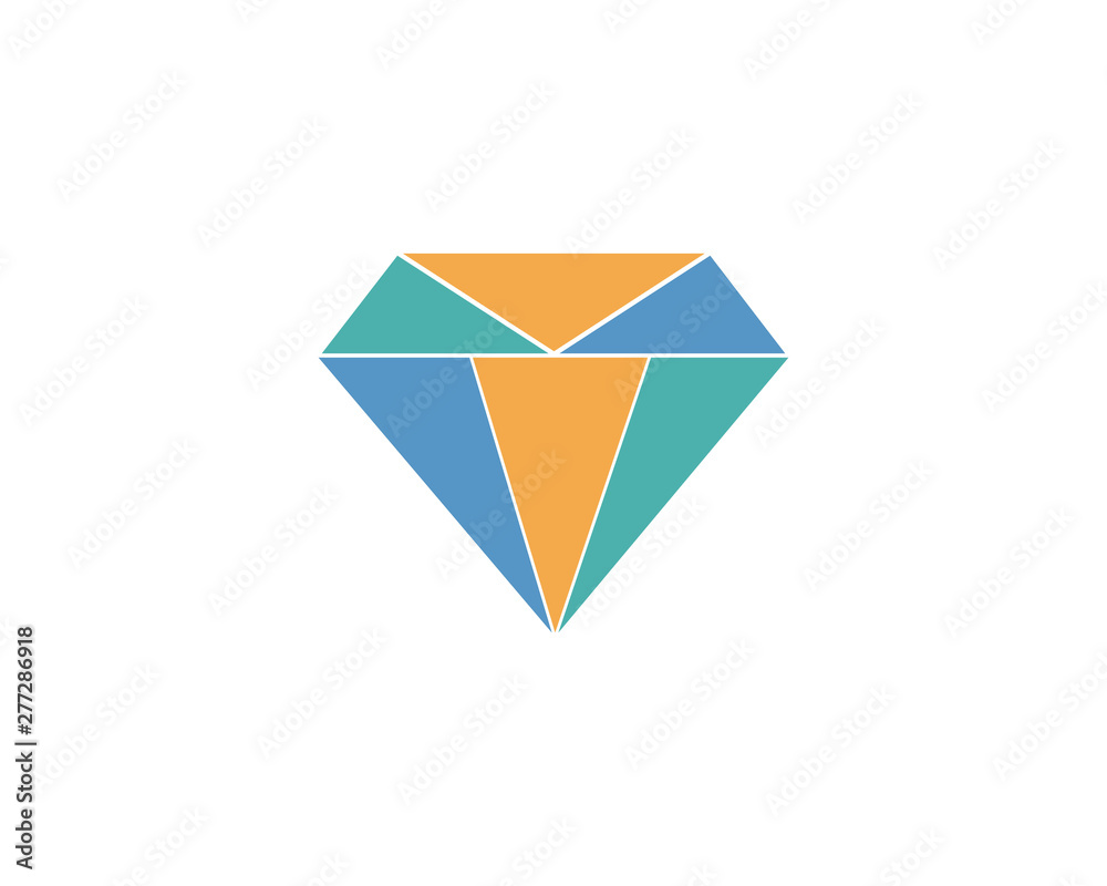 Diamond Logo Template vector icon illustration Diamond Logo Template vector icon illustration
