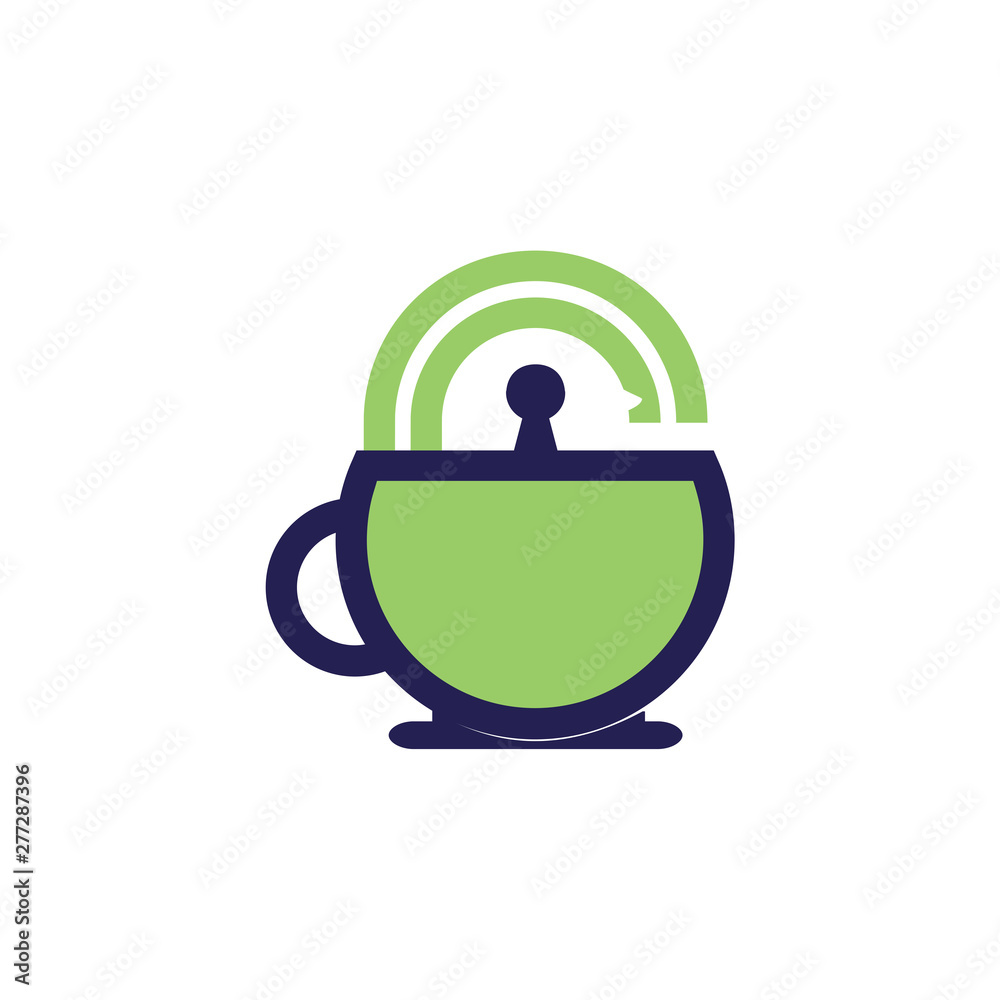 Obraz premium signal logo template