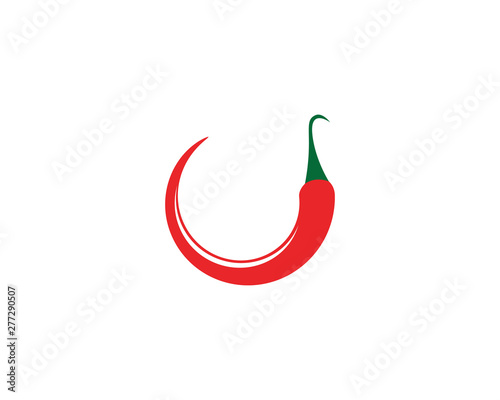 Hot Chili vector icon illustration