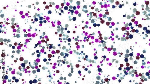 abstract background with confetti