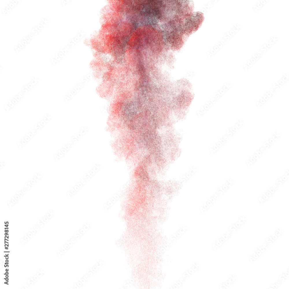 Colored smoke, fur, concept background