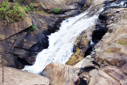 Gushing water