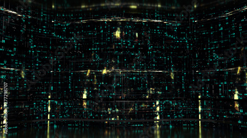 Studio with HEX digital dat...