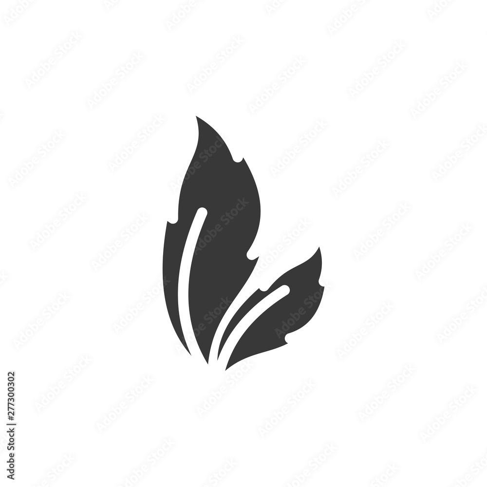 Leaf Nature icon template black color editable. Leaf Nature symbol vector sign isolated on white background. Simple logo vector illustration for graphic and web design. Leaf Nature icon template black color editable. Leaf Nature symbol vector sign isolated on white background. Simple logo vector illustration for graphic and web design.