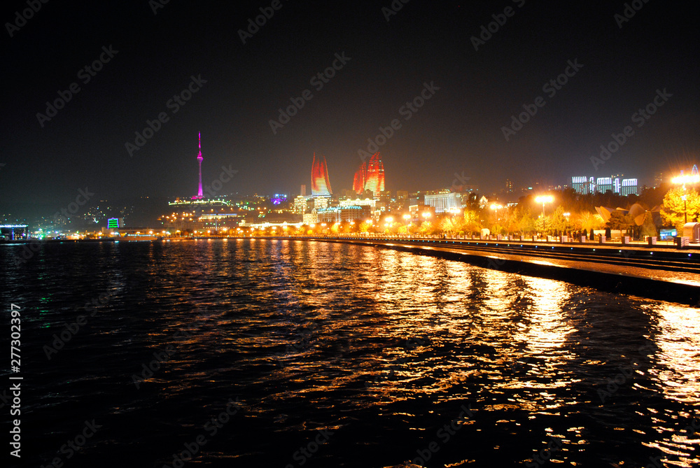 Baku Azerbaijan Flame towers