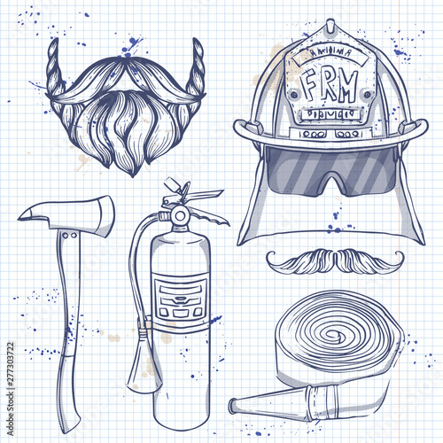 Sketch fireman attributes