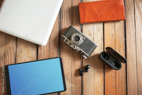 Wallpaper Mural All kinds of digital devices, digital life concept Torontodigital.ca